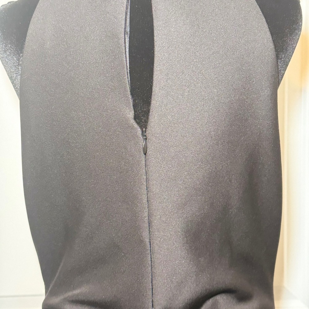 Xscape Women's Evening Bodycon Dress Black 14 Petite - Picture 10 of 13